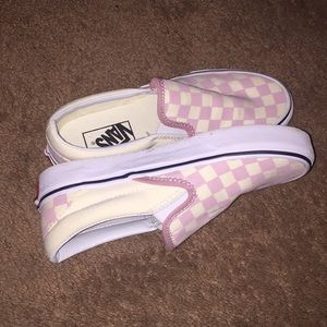 Never worn!! Pink vans